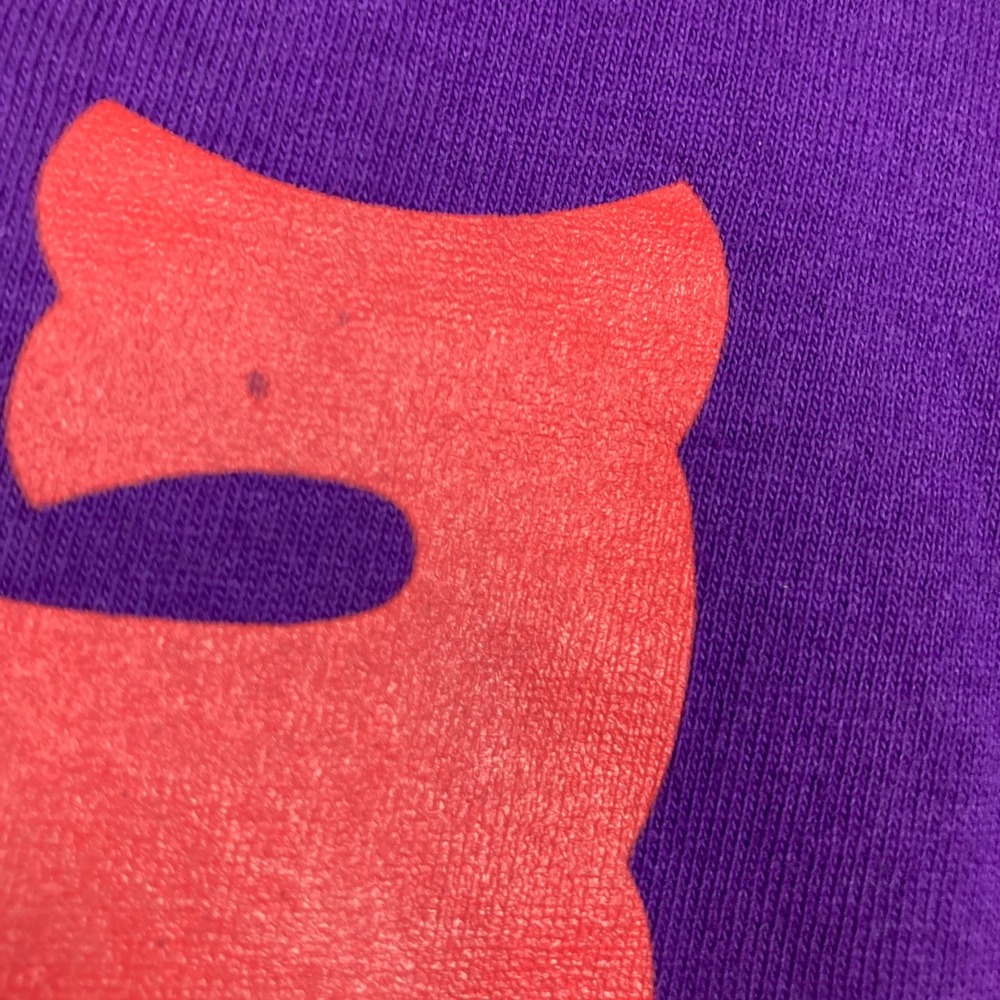 Vintage Dopey Shirt Mens L Purple Snow White Dwarf Cartoon Promo Big Print 90s - Picture 11 of 12